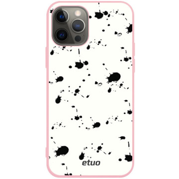 Phone case - casey Soft Flex Design - Minimalist - Speckled case - pink