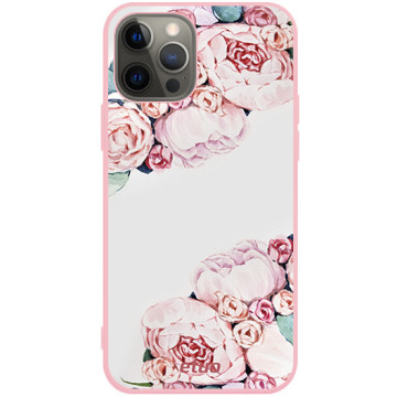 Phone case - casey Soft Flex Design - PasteLove - Pastel flowers - pink