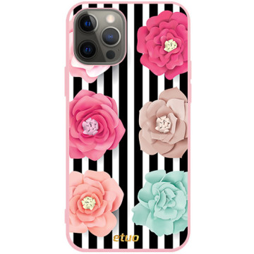 Phone case - casey Soft Flex Design - Spring Case - Symmetrical spring - pink