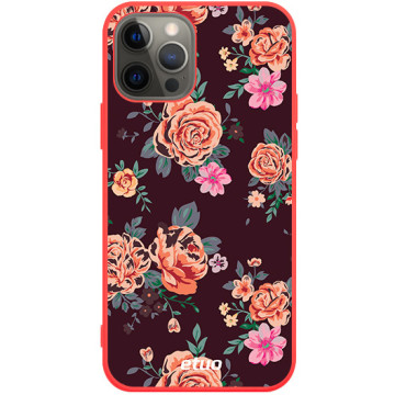 Phone case - casey Soft Flex Design - Autumn - Autumn roses - red