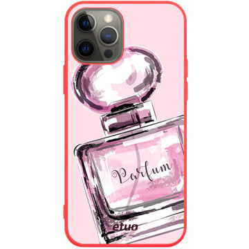 Phone case - casey Soft Flex Design - Fashion - Perfume flacon - red