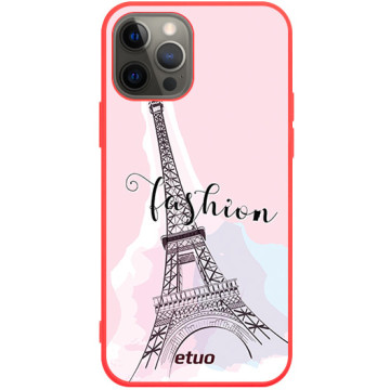 Phone case - casey Soft Flex Design - Fashion - French chic - red