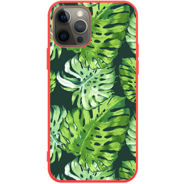 Phone case - casey Soft Flex Design - Fruits and Tropical - Leaf Creatures - red