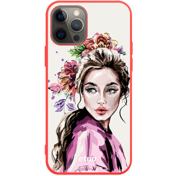 Phone case - casey Soft Flex Design - Fashion Girls - Female style - red