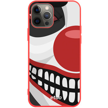 Phone case - casey Soft Flex Design - Horror - Clown horror - red