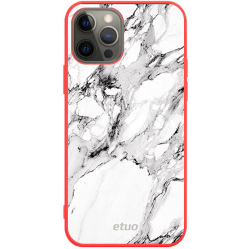 Phone case - casey Soft Flex Design - Insta Marble - Classic marble - red