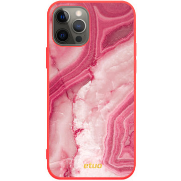 Phone case - casey Soft Flex Design - Insta Marble - Stylish marble - red