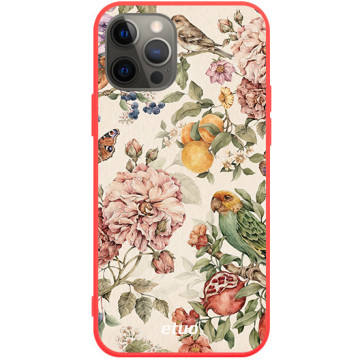 Etui na telefon - casey Soft Flex Design - Floral impressions - Kasiags Tropical chill - czerwony