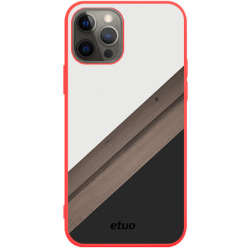 Phone case - casey Soft Flex Design - Minimalist - Minimal Art - red