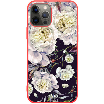 Phone case - casey Soft Flex Design - PasteLove - Peonies - red