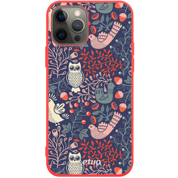 Phone case - casey Soft Flex Design - Vintage - Retro Art - red