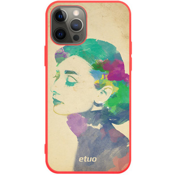 Phone case - casey Soft Flex Design - Vintage - Vintage pop art - red