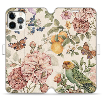 Phone case - casey Wallet Book Design - Floral impressions - Kasiags Tropical chill