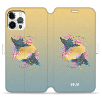 Phone case - casey Wallet Book Design - Water stories - Coat