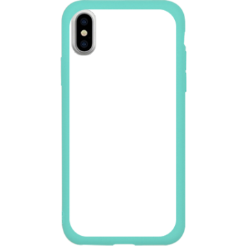 Etui na telefon - casey Soft Flex Design - Flora - Kasiags Roses Dark Flora - miętowy