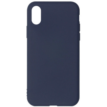 Apple iPhone X Case - Soft Flex - navy blue