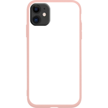 Phone case - casey Soft Flex Design - Marble Case - White Marble - pink