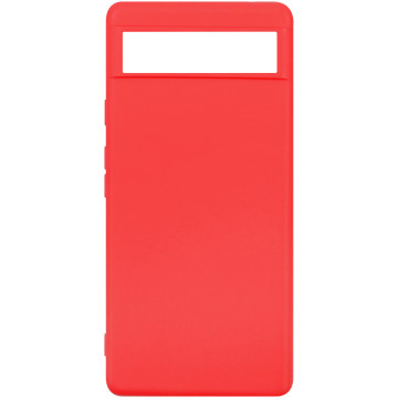 Google Pixel 6a Case - Soft Flex - red