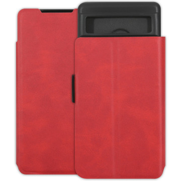 Google Pixel 6a Case - casey Wallet - red