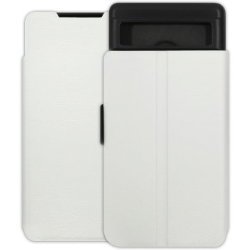Google Pixel 6a Case - casey Wallet - white