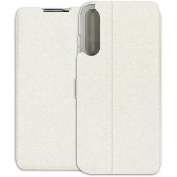HTC Desire 22 Pro Case - Wallet Book - white