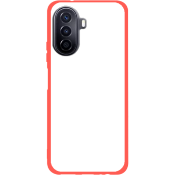 Phone case - casey Soft Flex Design - Moroccan - Moroccan rosette - red