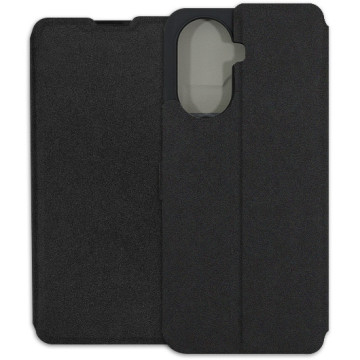 Huawei Nova Y70 Plus Case - Soft Wallet Book - black