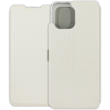 Huawei Nova Y61 Case - Wallet Book - white