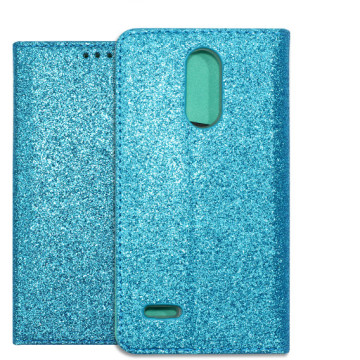 LG K9 Case - Glitter Book - blue
