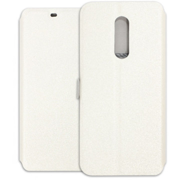 LG Q9 Case - Wallet Book - white