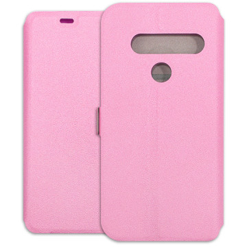 LG G8s ThinQ Case - Wallet Book - pink