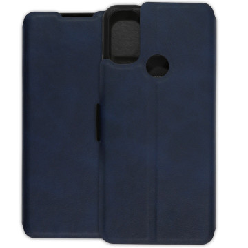 Motorola Moto E20 Case - casey Wallet - navy blue