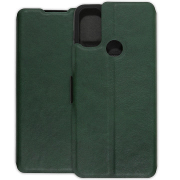 Motorola Moto E20 Case - casey Wallet - green