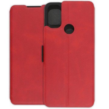 Motorola Moto E30 Case - casey Wallet - red