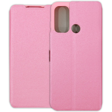 Motorola Moto G60 Case - Soft Wallet Book - pink