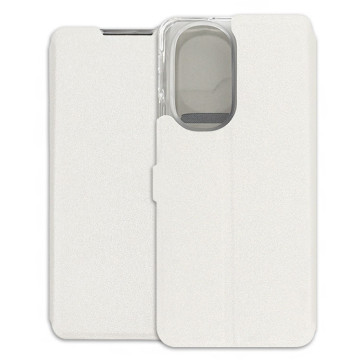 Motorola Edge 30 Pro Case - Wallet Book - white
