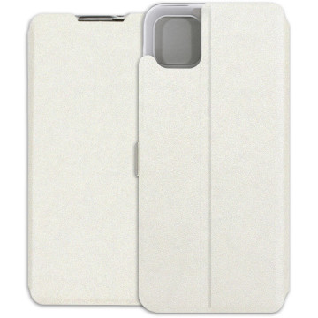 Motorola Moto G50 5G Case - Wallet Book - white