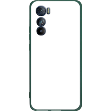 Phone case - casey Soft Flex Design - Marble Case - White Marble - green