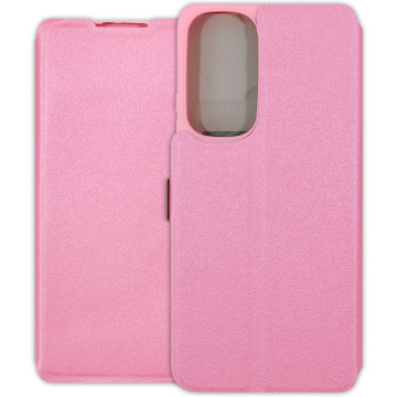 Motorola Edge 30 Case - Soft Wallet Book - pink