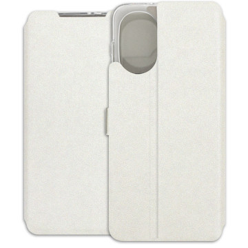 Motorola Moto G82 5G Case - Wallet Book - white
