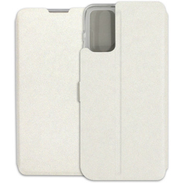 Motorola Moto G42 Case - Wallet Book - white