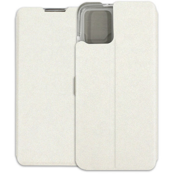 Motorola Moto G32 Case - Wallet Book - white