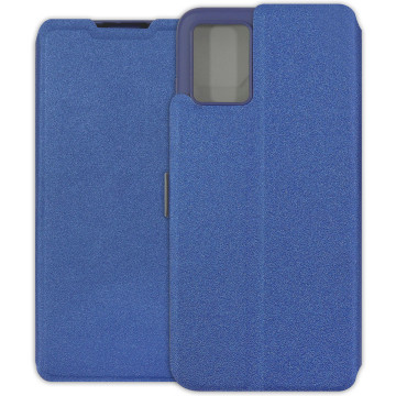 Motorola Edge 30 Neo Case - Soft Wallet Book - navy blue
