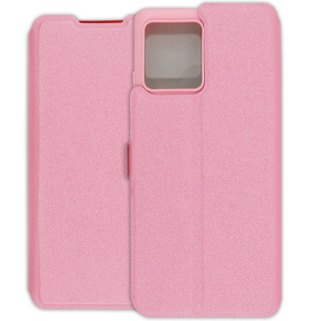 Motorola Edge 30 Ultra Case - Soft Wallet Book - pink