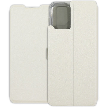 Motorola Moto E13 Case - Wallet Book - white
