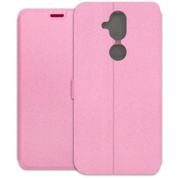 Nokia 8.1 Case - Wallet Book - pink