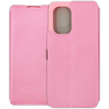 Nokia X30 5G Case - Soft Wallet Book - pink