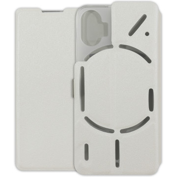 Nothing Phone (1) Case - Wallet Book - white