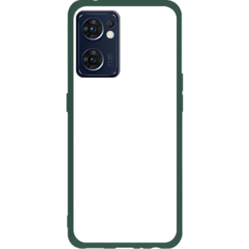 Phone case - casey Soft Flex Design - Marble Case - White Marble - green
