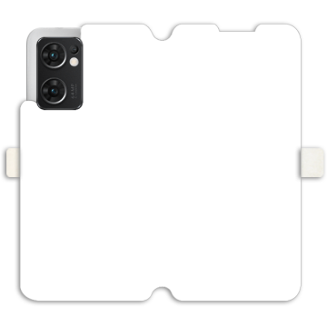 Phone case - casey Wallet Book Design - Marble Case - White Marble